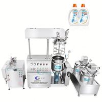 Machine de fabrication de pommades hydraulique Guanyu 200L, mélangeur de crèmes et lotions cosmétiques, homogénéisateur émulsifiant sous vide