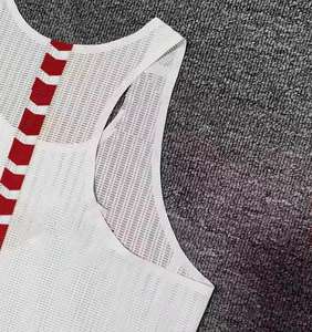 Camiseta Deportiva sin Mangas para Maratón, Sublimada, de Secado Rápido, con Estampado Completo, para Maratón de Colores - Product Image 3