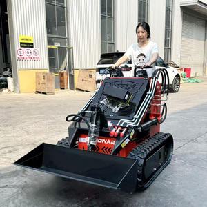 Free Shipping Compact Crawler Mini Skid Steer New <b>Stand</b> Epa 5 Small Front End with Attachments Low Maintenance / - Product Image 1