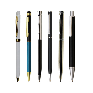 Bolígrafo Giratorio en Oferta, con Logotipo Personalizado, Económico, Promocional para Hoteles, Bolígrafo Metálico Delgado con Punta Táctil - Product Image 4