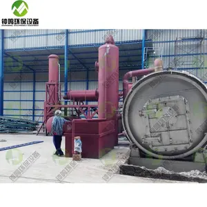 High Output Tyre Oil Distillation Machine