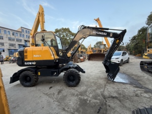 Nouvel arrivage Excavatrice Hyundai 60VS d'occasion Corée Performance fiable Moteur à noyau de type chenille à vendre Shanghai Chine - Product Image 6