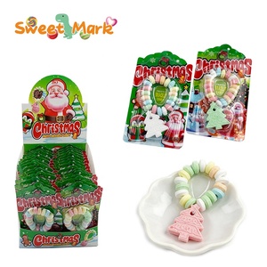 Caramelos Halal en Forma de Anillo, Tabletas de Caramelo Navideñas, Bonitas Pulseras de Caramelo - Product Image 1