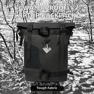 Casual Fashion Oxford Laptop <b>Backpack</b> Waterproof Zipper Travel School Rucksack for Women Men Nylon Lining Arcuate Shoulder Strap - Product Image 2