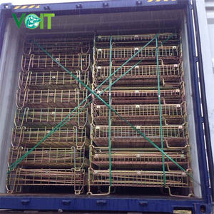 ציפוי אבץ עמיד תחבורה מתקפל eu חוט סטנדרטי מיכל מזרן - Product Image 4