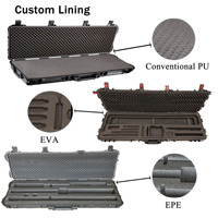 Valise professionnelle étanche IP67 avec roulettes, mousse de protection perforable, robuste, longue, pour outils
