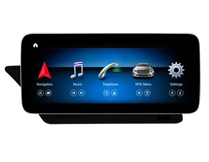 UPSZTEC 10,25 "Android 11Car Video GPS Player para Mercedes Benz Clase E Coupe C207 W207 A207 2009-2015 NTG 4,0 de 4,5, 5,0 4 + 64