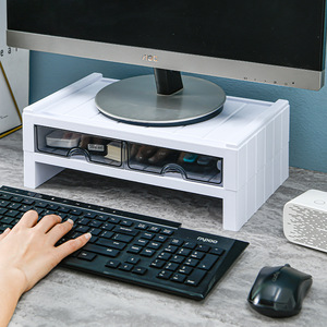 Computer Desk Organizer Stand Desktop Schreibtisch Regal Organisation Maus und Tastatur Arbeits platte Aufbewahrung sbox Computer Monitor Stand - Product Image 1
