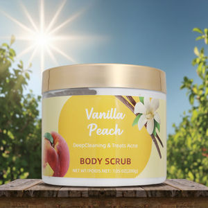 <span class=keywords><strong>Scrub</strong></span> pemutih Eksfoliasi persik organik, melembabkan mencerahkan perawatan kulit <span class=keywords><strong>Scrub</strong></span> gula alami untuk kulit lembut halus - Product Image 1