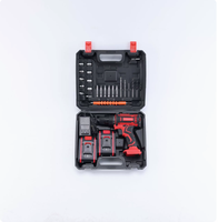 Perceuse à percussion sans fil multifonction 21V haute puissance, batterie lithium-ion, perceuse électrique domestique sans fil