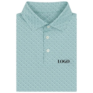 OEM ODM Vêtements <span class=keywords><strong>de</strong></span> golf amusants imprimés UPF 50+ en polyester biologique extensible dans les 4 sens, T-shirts <span class=keywords><strong>de</strong></span> golf performants, polos <span class=keywords><strong>de</strong></span> golf décontractés pour hommes - Product Image 4