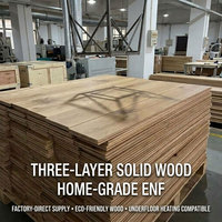 6" Natural Finished European Pine Engineered Hardwood Flooring