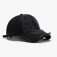 Gorra Deportiva con Logotipo Bordado Personalizado, Gorras de Béisbol Desestructuradas de Moda, Gorras de Béisbol de Mezclilla Lavada