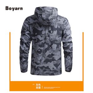 Boyarn Men's Woven Casual Shell Varsity Jacket <b>Waterproof</b> Breathable Hooded <b>Long</b> Sleeve Winter <b>Coat</b> Stand Plus Size Outdoor - Product Image 4