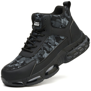 <span class=keywords><strong>Scarpe</strong></span> <span class=keywords><strong>da</strong></span> <span class=keywords><strong>Lavoro</strong></span> Leggere e Traspiranti per <span class=keywords><strong>Uomo</strong></span> con Punta in Acciaio Impermeabile per Escursionismo e Montagna in Estate e Autunno - Product Image 3