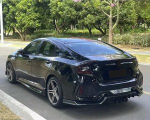 2025 nouveau Style vente entière nouveau Style pare-chocs de voiture pièces Kit de carrosserie adapté pour Honda <span class=keywords><strong>Civic</strong></span> Hatchback 2016-2021 et berline mise <span class=keywords><strong>à</strong></span> niveau - Product Image 1