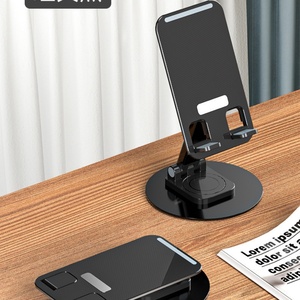 Soporte de Escritorio Promocional 2025 para Tabletas y Teléfonos de Aleación de Aluminio con Rotación de 360 Grados y Función Plegable, Embalaje en Caja - Product Image 4