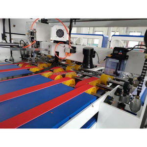 Colleur automatique de boîtes en carton et machine à coudre fonctionnent en douceur Machine de collage de dossiers de boîtes de <span class=keywords><strong>diversification</strong></span> - Product Image 3