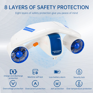 Scooter Subacuático con Pantalla de 2.8 Pulgadas para Deportes Acuáticos, Piscinas, Buceo, Snorkel y Exploración Oceánica - Product Image 2