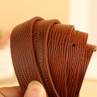 Anshun Lot de 2 ceintures en faux cuir souple pour femmes pour jeans et robes Ceinture pour femmes à boucle dorée