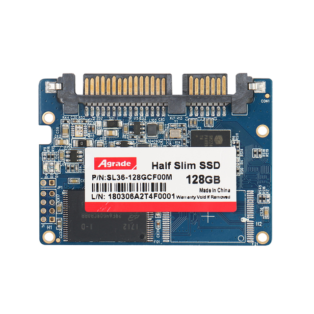 Disque Dur OEM Half Slim Sata SLC Flash SATA SSD 4GB 8GB 16GB 32GB for Industrial Systems/ Laptops/game Consoles