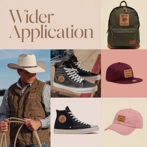Étiquettes en cuir personnalisées avec logo estampé, écologiques, en relief, à coudre ou à repasser pour vêtements, chapeaux - Product Image 3