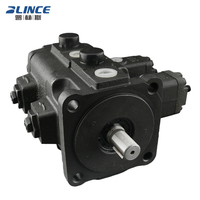 Pompe hydraulique à palettes tandem à déplacement variable de type SVPF Blince Yuken SPVF-30-20 SPVF-30-35 SPVF-30-55 SPVF-30-70