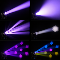 Projecteur LED mobile 7x40W RGBW 4-en-1 avec effet Bee-Eye, zoom 4,5-45 degrés, contrôle de pixel unique, DMX RDM, éclairage de scène