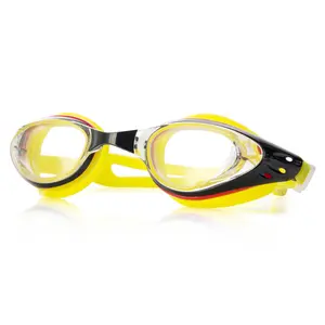 Nouvelles lunettes de natation à myopie pour lunettes de natation en caoutchouc asiatique