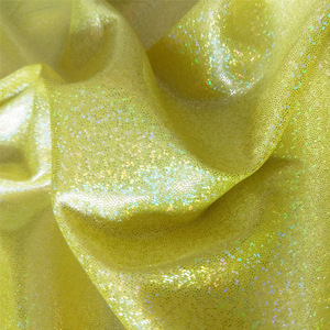 100% Polyester Vải đầy màu sắc Laser Ins tại chỗ Bronzed dệt kim chụp ảnh Vải nền in dọc để sử dụng trang trí - Product Image 2