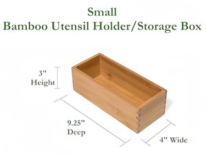 Boîte de rangement en <span class=keywords><strong>bois</strong></span> de qualité supérieure boîte en bambou de haute qualité prix d'usine en gros conteneur de stockage écologique stockage de cuisine naturel - Product Image 6