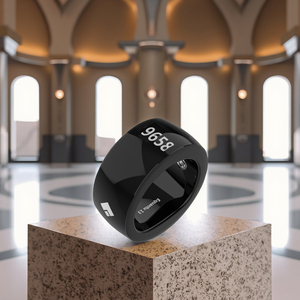 2025 <span class=keywords><strong>Android</strong></span> IOS BT equantu hồi giáo kỹ thuật số truy cập tasbih thông minh hồi giáo khen ngợi zikr Nhẫn người đàn ông Phụ nữ nhựa thép không gỉ - Product Image 1