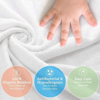Toalla de Baño con Capucha de Bambú Absorbente y Ecológica para Bebés, Secado Rápido, Antimicrobiana, Estampado Animal, 90x90cm, Tejida, para Uso en el Baño Infantil