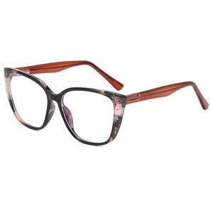 Vendita calda <span class=keywords><strong>di</strong></span> nuovo arrivo moda europea americana Cat Eye TR90 telaio CP Pin Anit blu luce <span class=keywords><strong>occhiali</strong></span> con cerniera a molla - Product Image 1