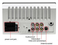Universal 2 Din 7 \ "Pantalla táctil Estéreo MP5 Player Auto Radio Backup Cámara Control remoto RAM-Popular Car Multimedia Player