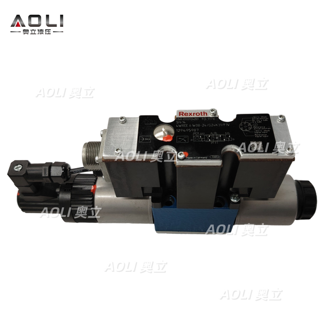 Original Rexroth 4WREE6Series Hydraulic Proportional Directional Valve for Industrial Machinery4WREE6W08-24/G24K31/F1VR900924283