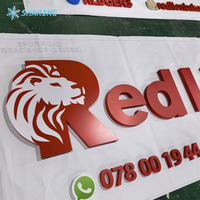 Letras de Canal 3D con Corte CNC de Precisión y Acabado de Pintura Esmaltada Personalizada para Exhibición en Paredes Interiores