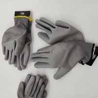 Gants de travail en polyuréthane Suncend, doublure en polyester 13 gauge, revêtement PU sur la paume