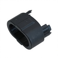 Manchon de connexion intermédiaire pour tube elliptique 25x50 30x60 pour cadre de bureau, pour bureau assis-debout réglable en hauteur, vente en gros OEM