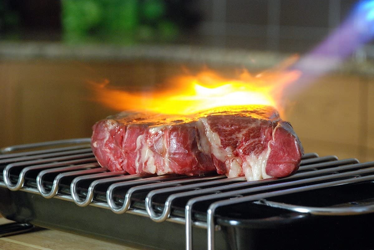 All Splendid Gasbrenner Mit Wirbelflamme – MAPP/Propan, Automatischer Zündknopf, Einhandbedienung, Für Heiz- & Lötarbeiten