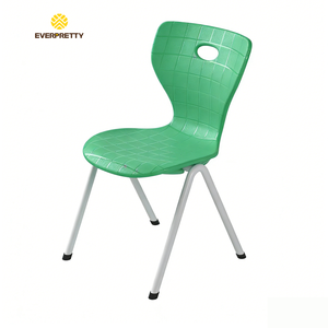 Silla Escolar Apilable de Plástico Moderna, Resistente y Ecológica con Opciones de Color para Aula y Apartamento - Product Image 3
