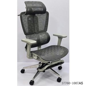 Chaise de réunion moderne pour bureau, dossier en maille, modèle 37760-1007A3 - Product Image 3