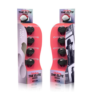 Exhibidores de Cartón con Bolsillos Personalizados de Nuevo Diseño, Exhibidores de Sombreros de Cartón Mate para Supermercados - Product Image 2