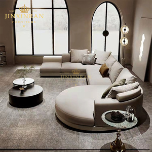Large Size Villa Comfortable Living Room Furniture Modular Luxury Modern Sectional - Product Image 2