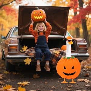<span class=keywords><strong>Disfraz</strong></span> de Ganso de Tela para Bebé, Decoración Navideña para Navidad, Acción de Gracias, <span class=keywords><strong>Halloween</strong></span>, Fantasma, Calabaza y Muñeco de Nieve - Product Image 3