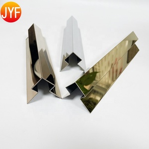 Jyf10018 Interno In Acciaio Inox Angolo Bordo Rotondo <span class=keywords><strong>Piastrelle</strong></span> Trim In Ottone Quadrato In Metallo Bordo <span class=keywords><strong>Piastrelle</strong></span> Assetto <span class=keywords><strong>per</strong></span> la decorazione di interni - Product Image 6