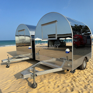 Carrito de Comida Rápida American Standard Street Kitchen, Carrito de Venta de Hot Dogs, Remolque de Comida Móvil para Restaurantes, Carrito de Café al Aire Libre - Product Image 5