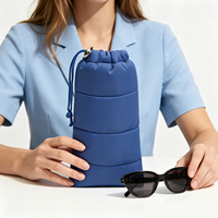 Bolsa de Regalo Acolchada con Cordón, Estuche para Gafas de Sol, Bolsa para Teléfono, Bolsa de Maquillaje con Logotipo Personalizado, OEM, Impermeable, Venta al Por Mayor de Fábrica