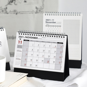 2022 Planner Hàng Tháng Bảng Lịch Tùy Chỉnh Máy Tính Để Bàn Xoắn Ốc Lịch In Ấn - Product Image 6