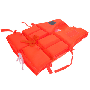 Niufurui Chất Lượng Cao Cam PVC Bọt Dành Cho Người Lớn Cuộc Sống Áo Khoác Pfd Kayak Oxford Vest Với Trôi Cho Trẻ Em - Product Image 2